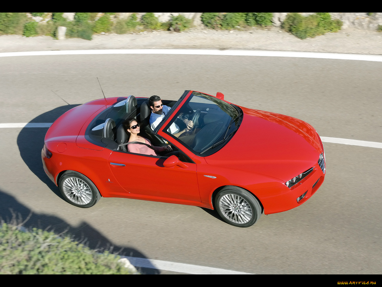 2007, alfa, romeo, spider, 